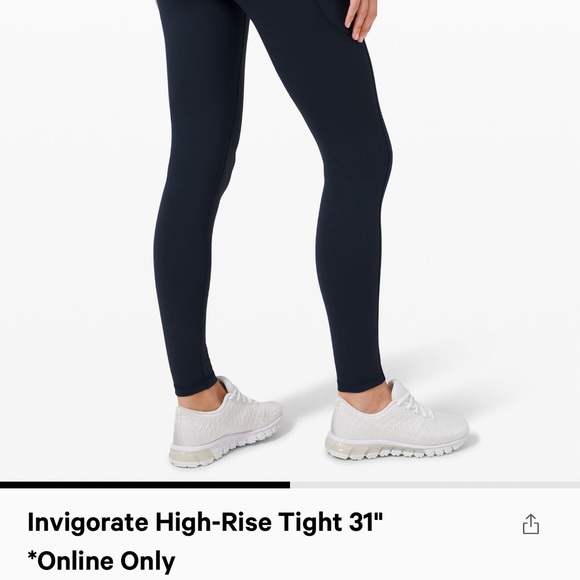 lululemon athletica Pants - Lululemon invigorate leggings 16